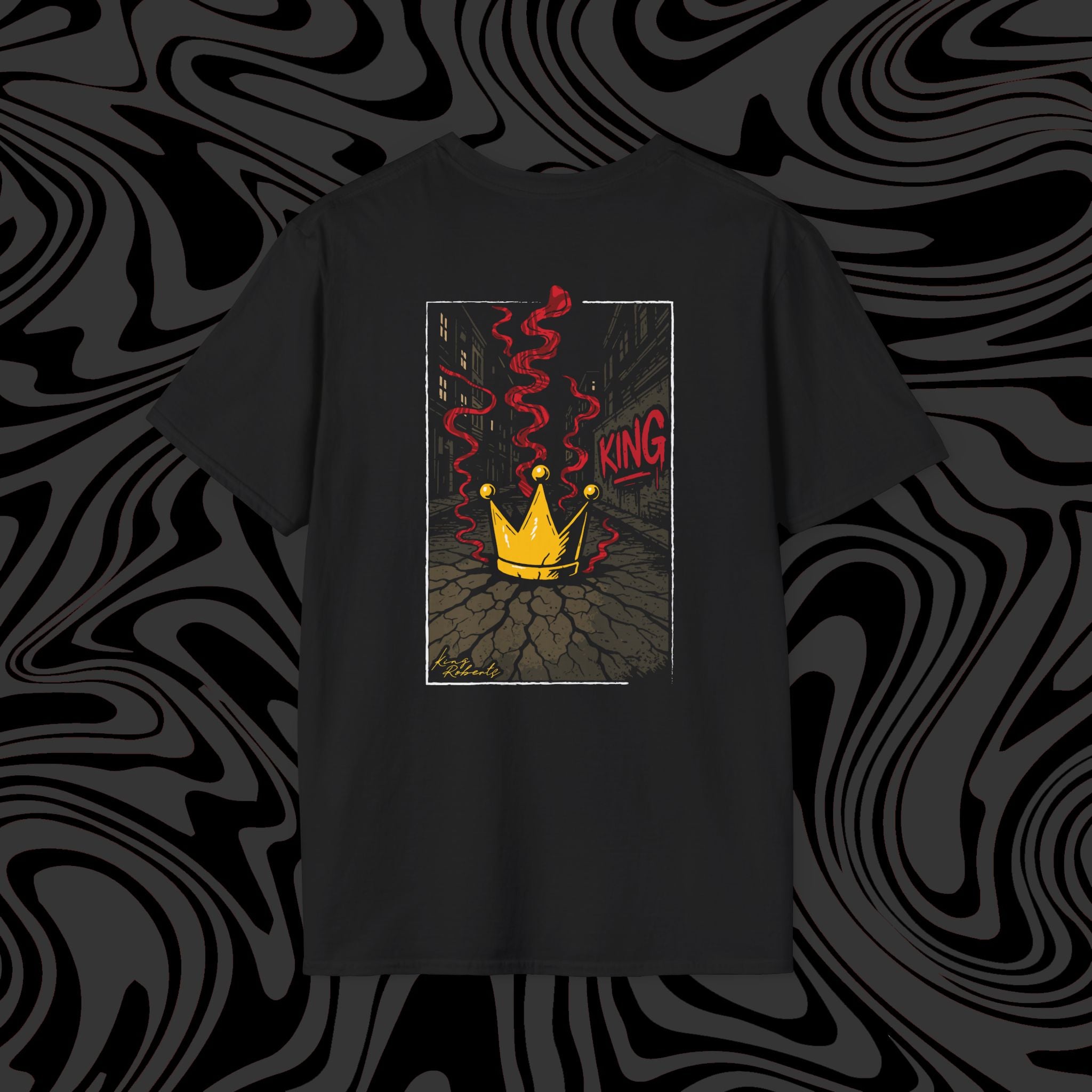 King T-Shirt, Crown Graphic Design
