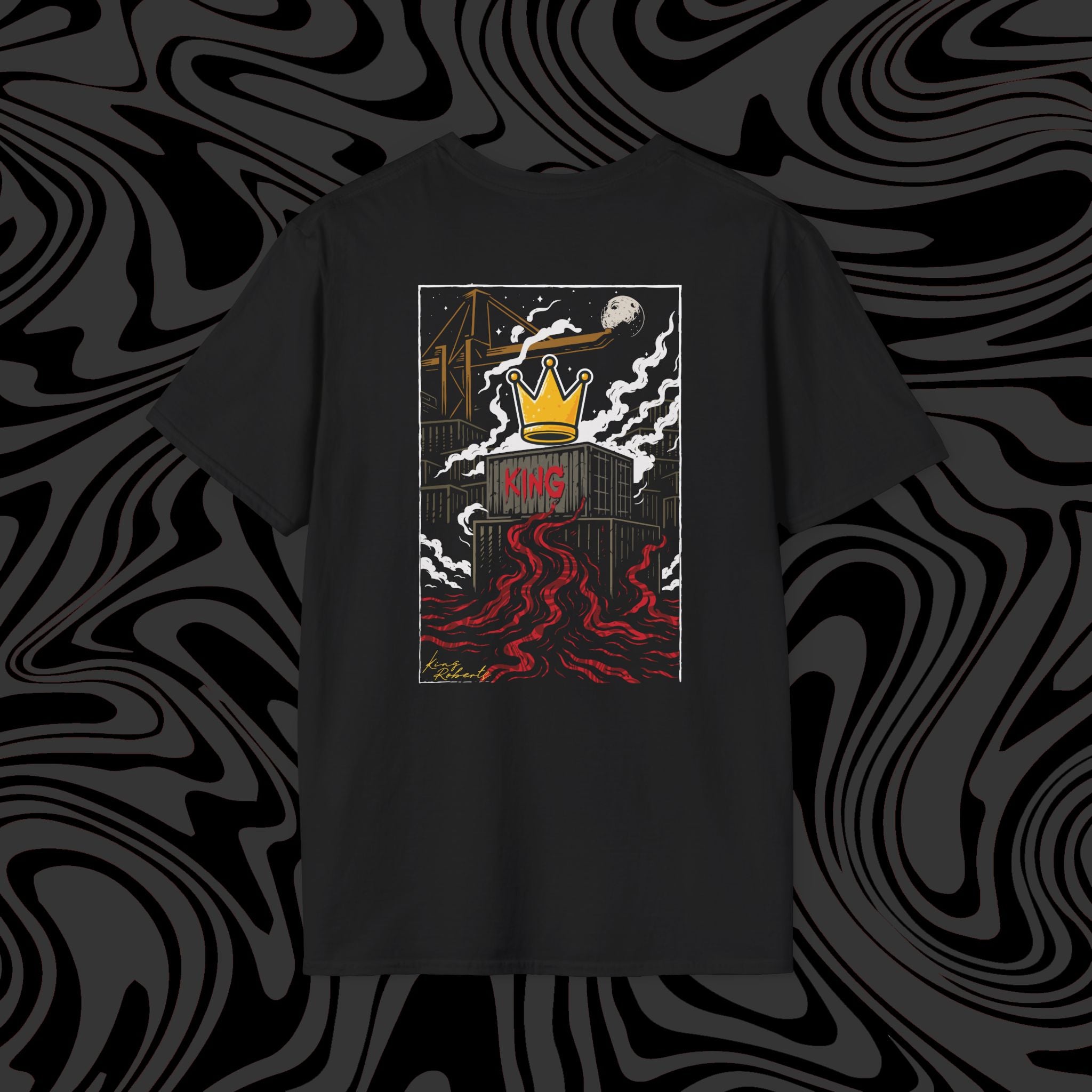 King T-Shirt - Shipment Graphic Design