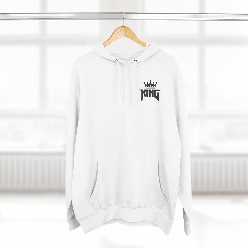 King Fleece Hoodie - Plain Design