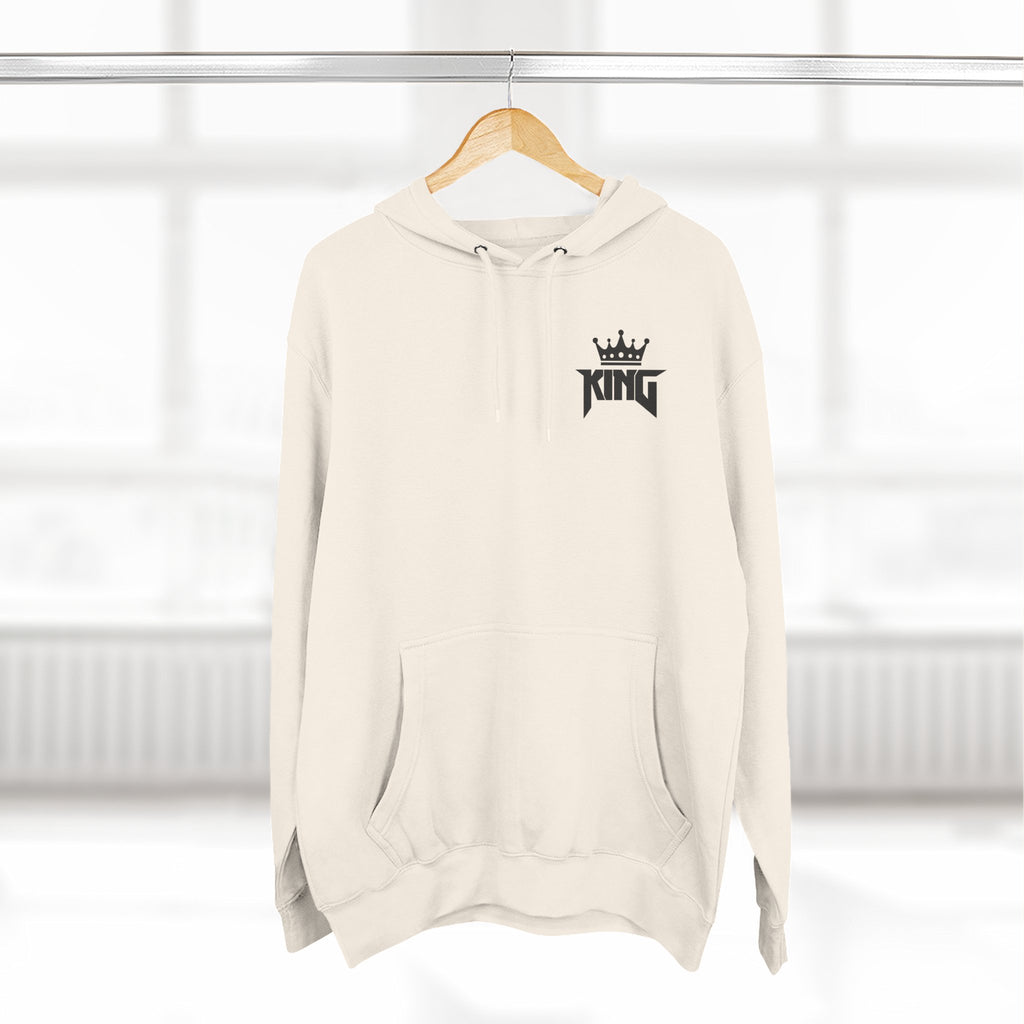 King Fleece Hoodie - Plain Design