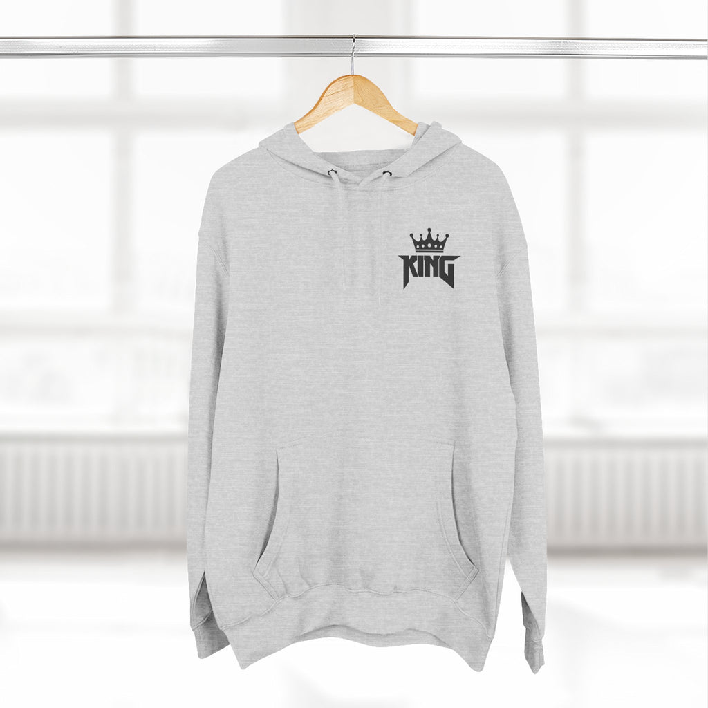 King Fleece Hoodie - Plain Design