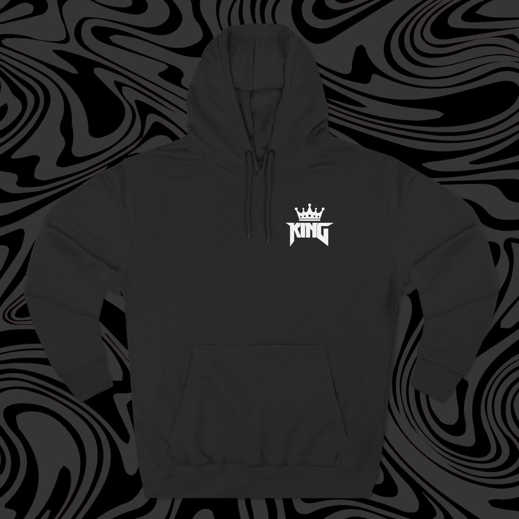 King Fleece Hoodie - Plain Design