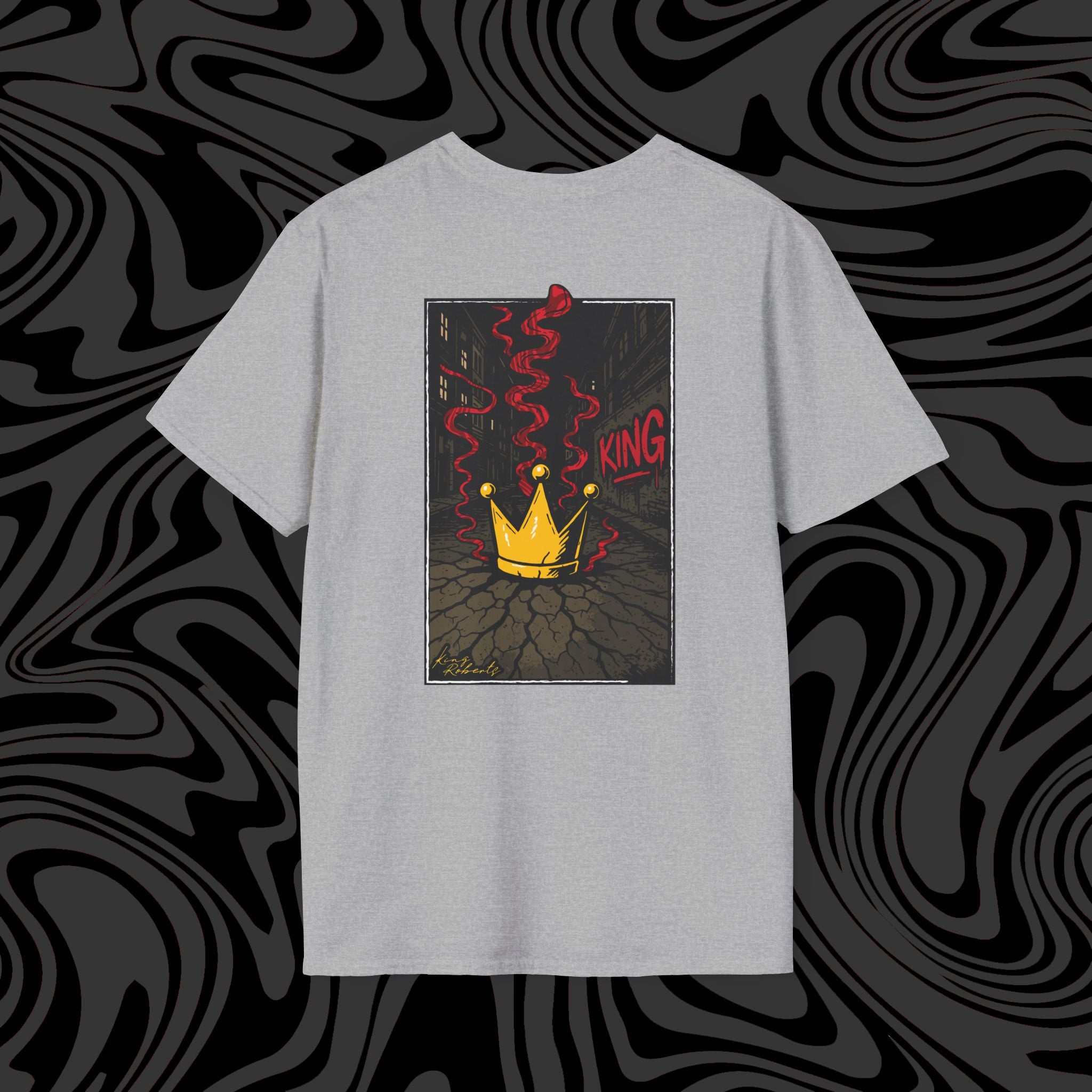 King T-Shirt, Crown Graphic Design