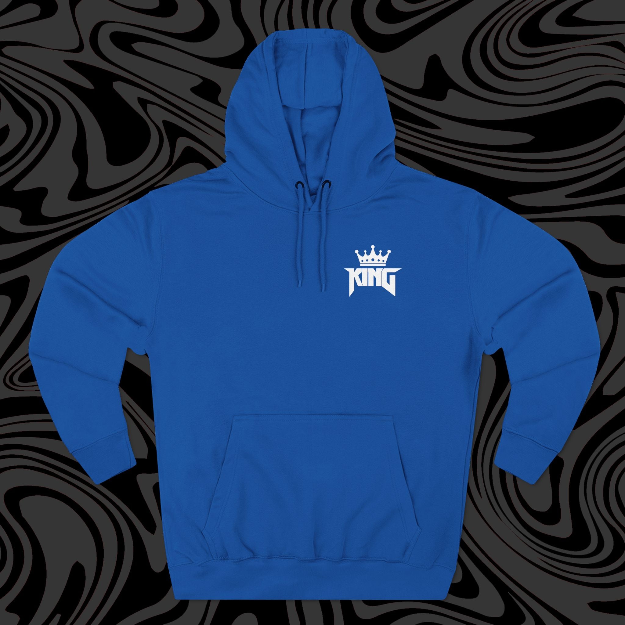 King Fleece Hoodie - Plain Design