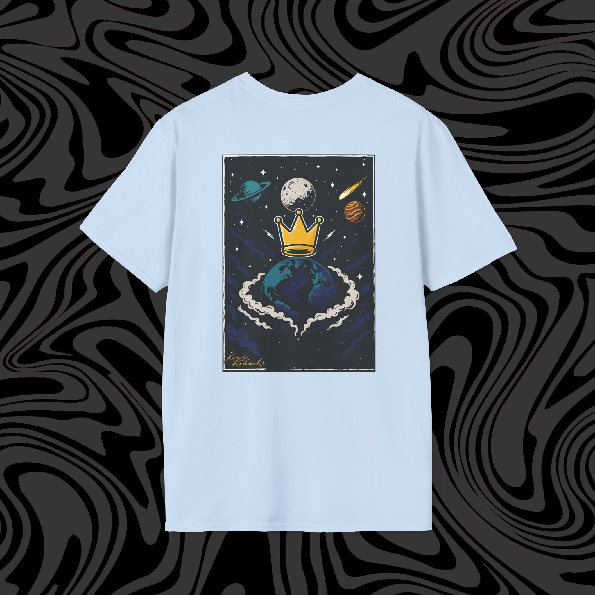 King T-Shirt - Cosmic Graphic Design