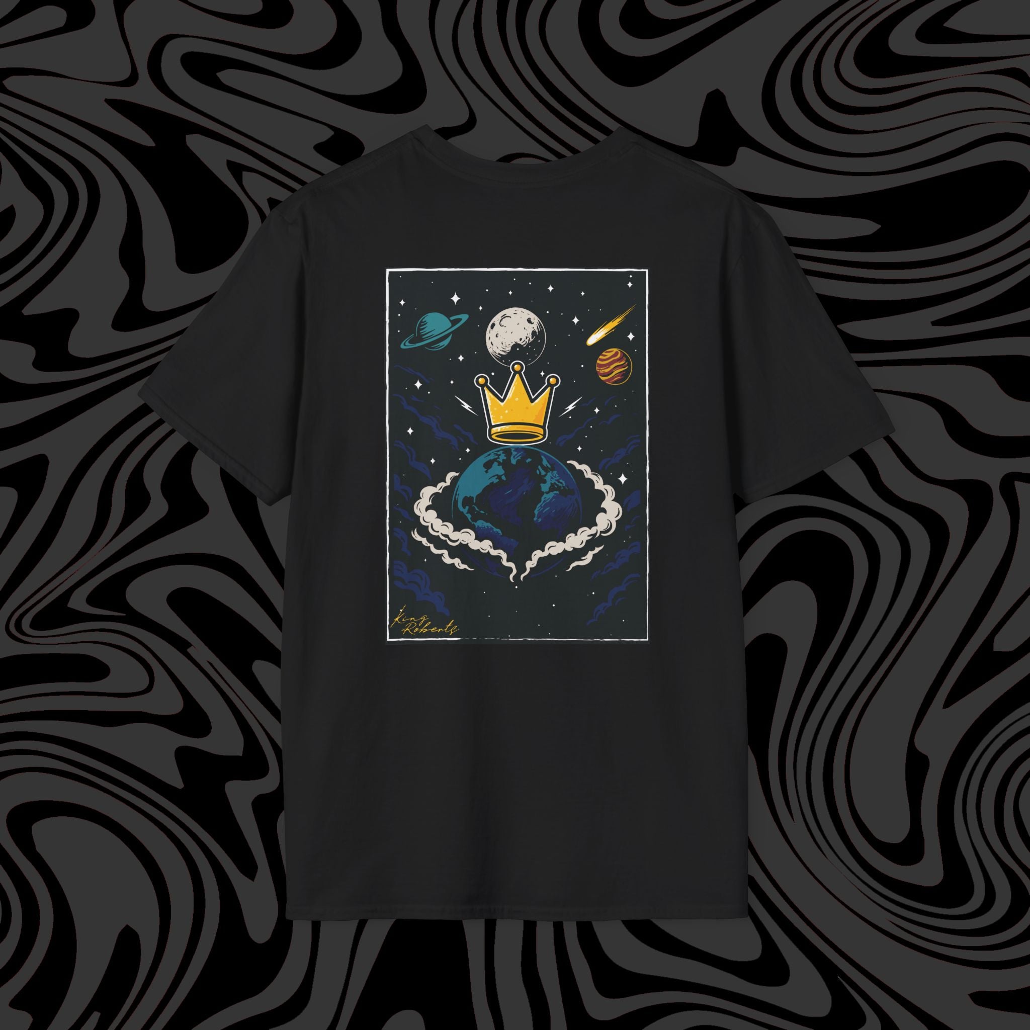 King T-Shirt - Cosmic Graphic Design