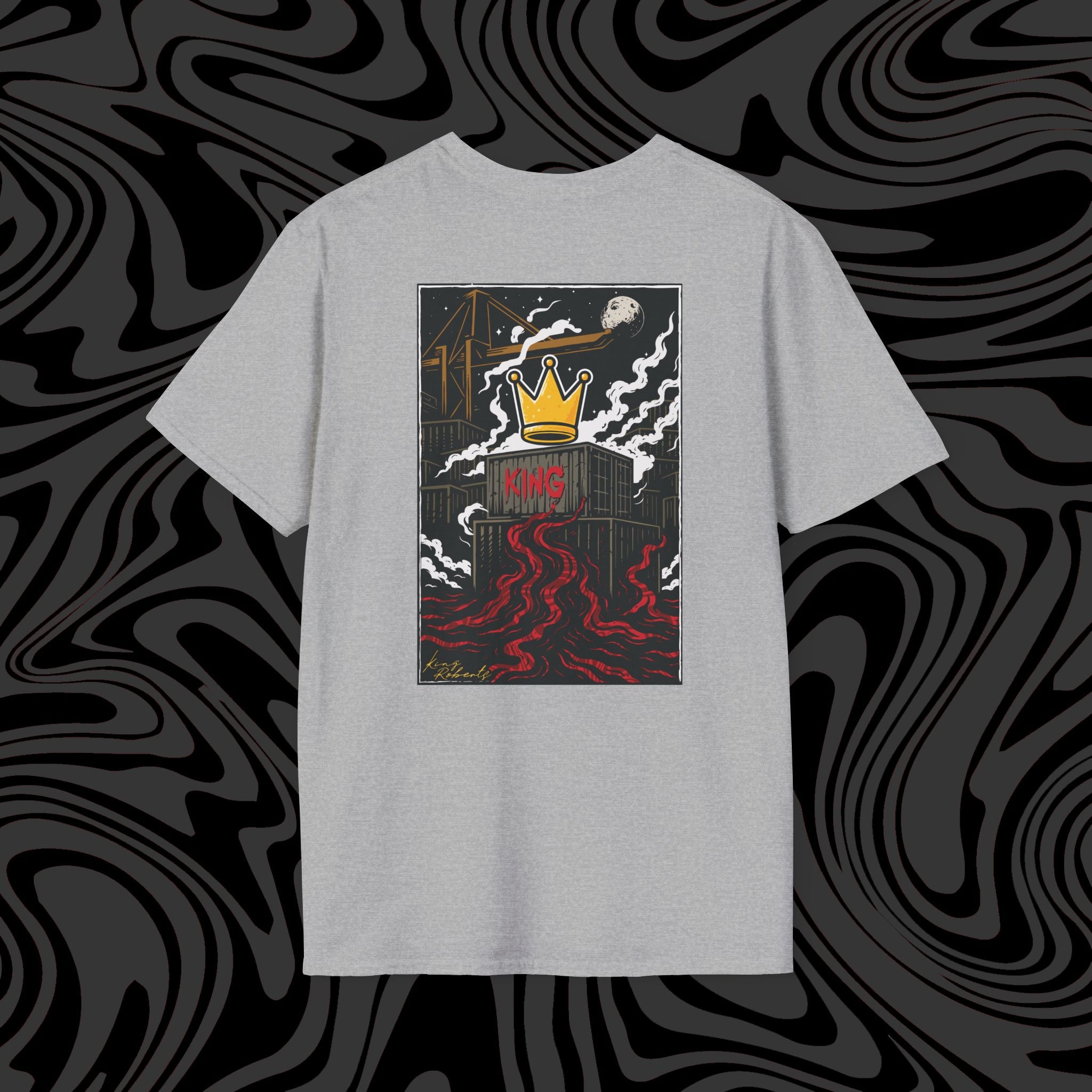 King T-Shirt - Shipment Graphic Design