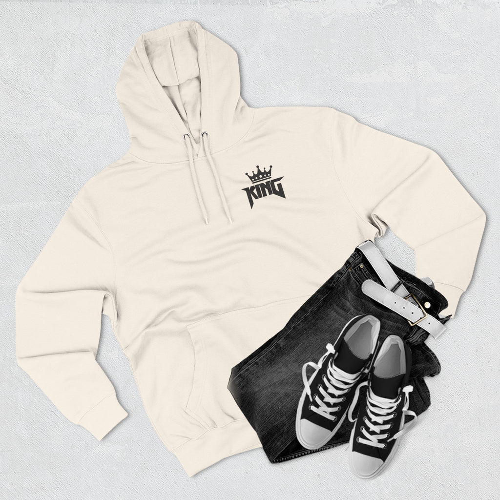 King Fleece Hoodie - Plain Design