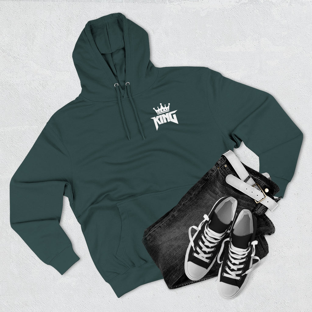 King Fleece Hoodie - Plain Design